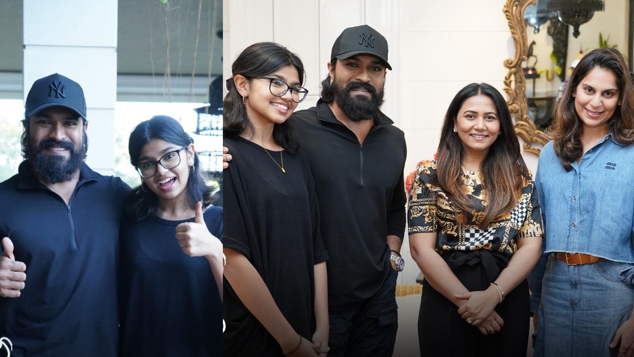Ram Charan : సుకుమార్ కూతురుతో రామ్ చరణ్.. ఉపాసనతో కలిసి.. ఆ సినిమా కోసం.. Ram Charan : సుకుమార్ కూతురుతో రామ్ చరణ్.. ఉపాసనతో కలిసి.. ఆ సినిమా కోసం..