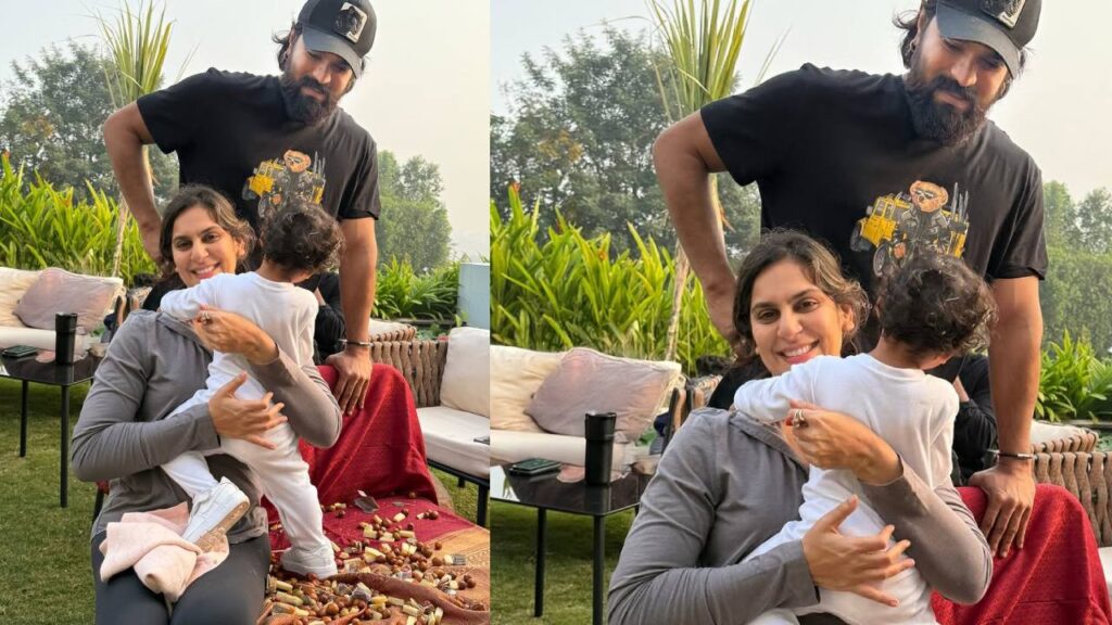 Upasana Shares Special Photo with Ram Charan and Klin Kaara on Sankrtanthi