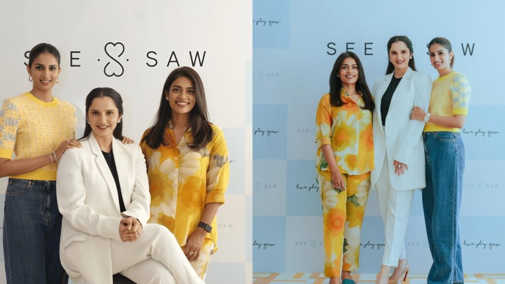 Sania Mirza joins the Seesaw Spaces family alongside Swati Gunupati and Sreeja Konidela