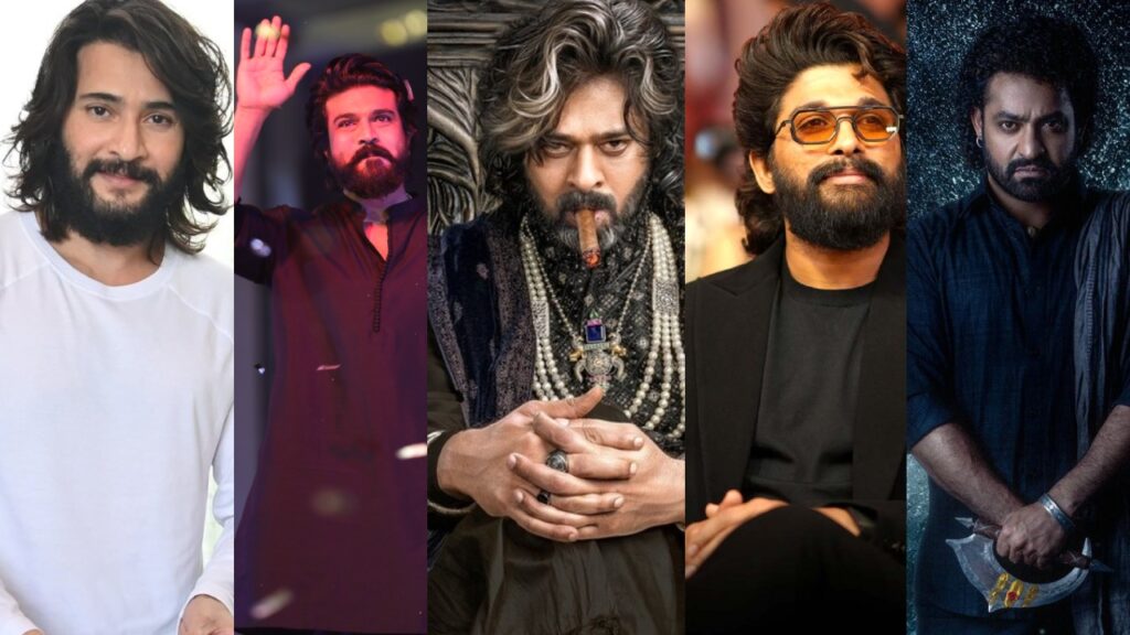 Ram Charan Mahesh Babu Prabhas Star Heros Trying New Looks in their Upcoming Movies