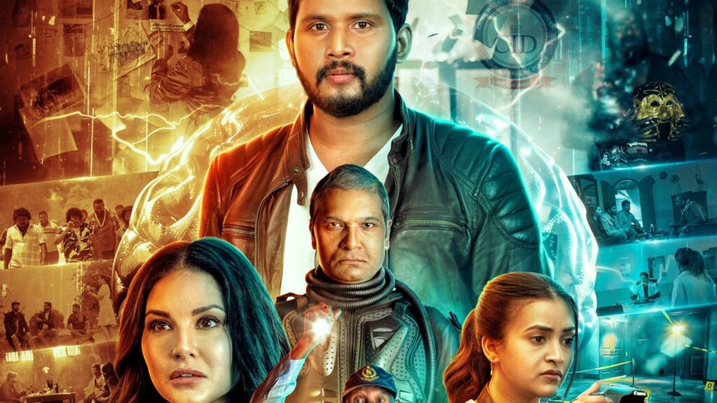 Sunny Leone Key Role in Trimukha Movie Sankranthi Poster Released