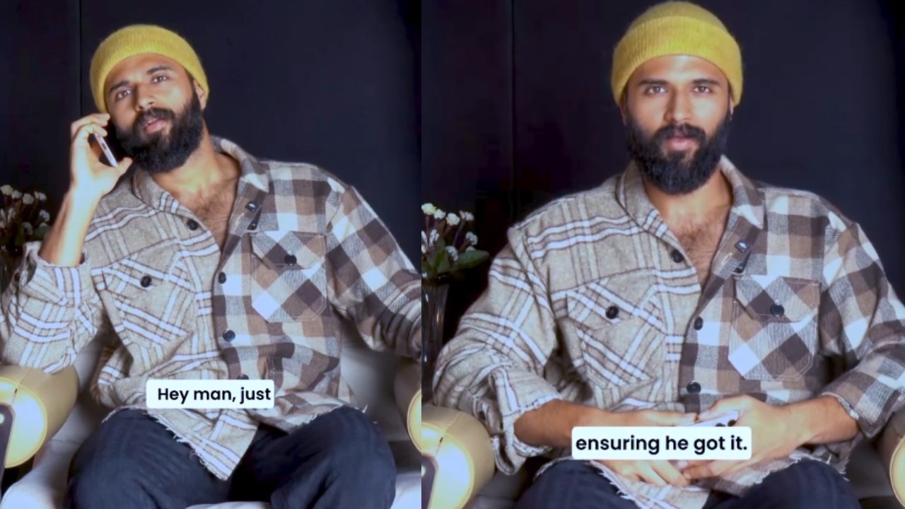 ఆన్లైన్ స్కామ్స్ పై విజయ్ దేవరకొండ వీడియో.. అలాంటి మెసేజ్ లు చూసి మోసపోకండి..