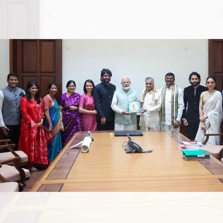 Akkineni family meet pm modi