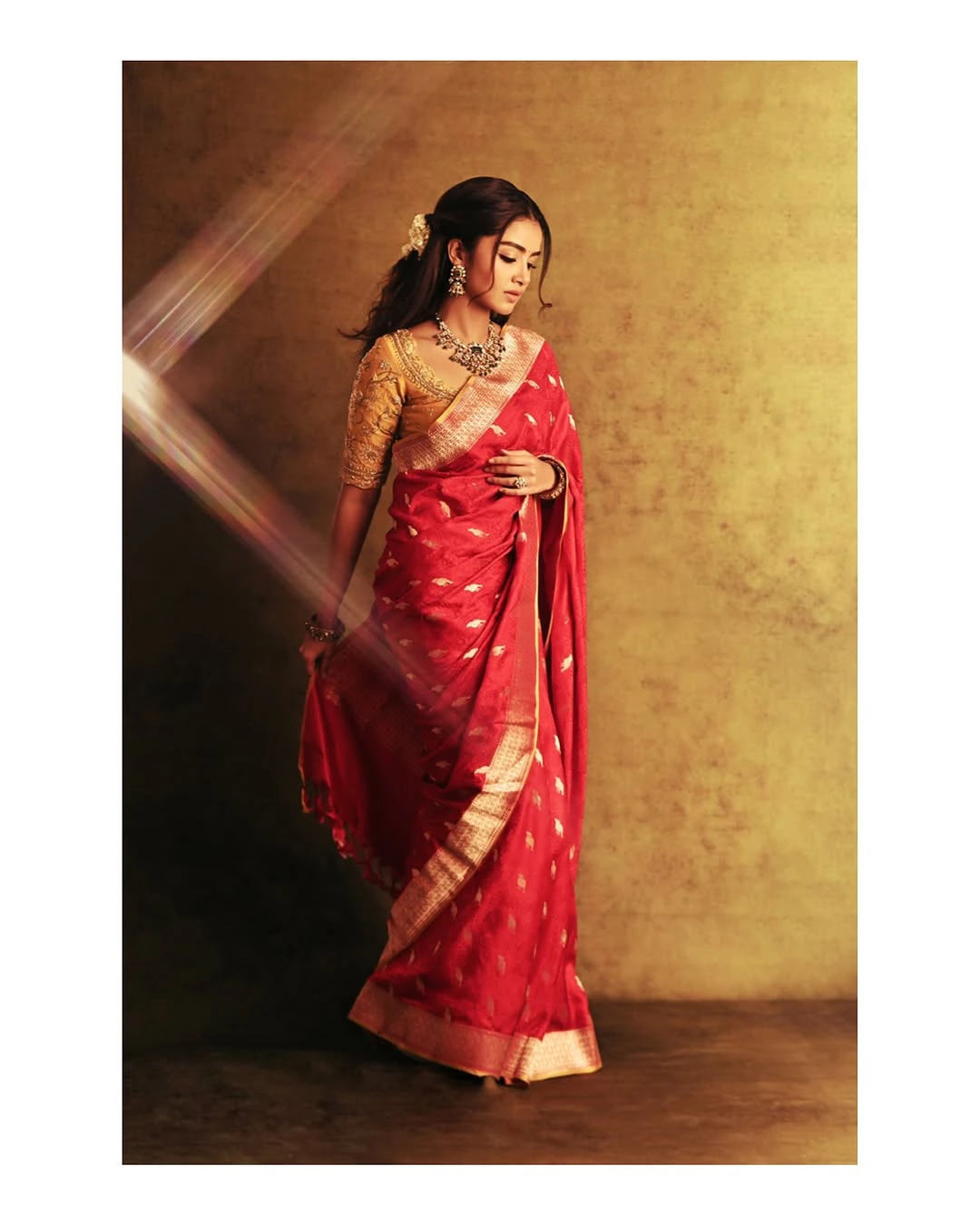 Anupama Parameswaran Amazing Looks in Saree