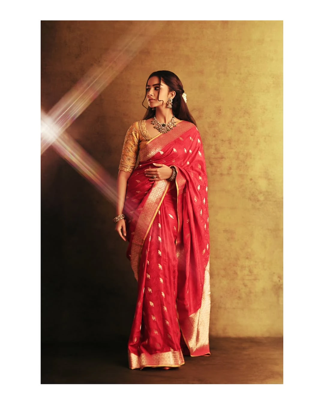 Anupama Parameswaran Amazing Looks in Saree