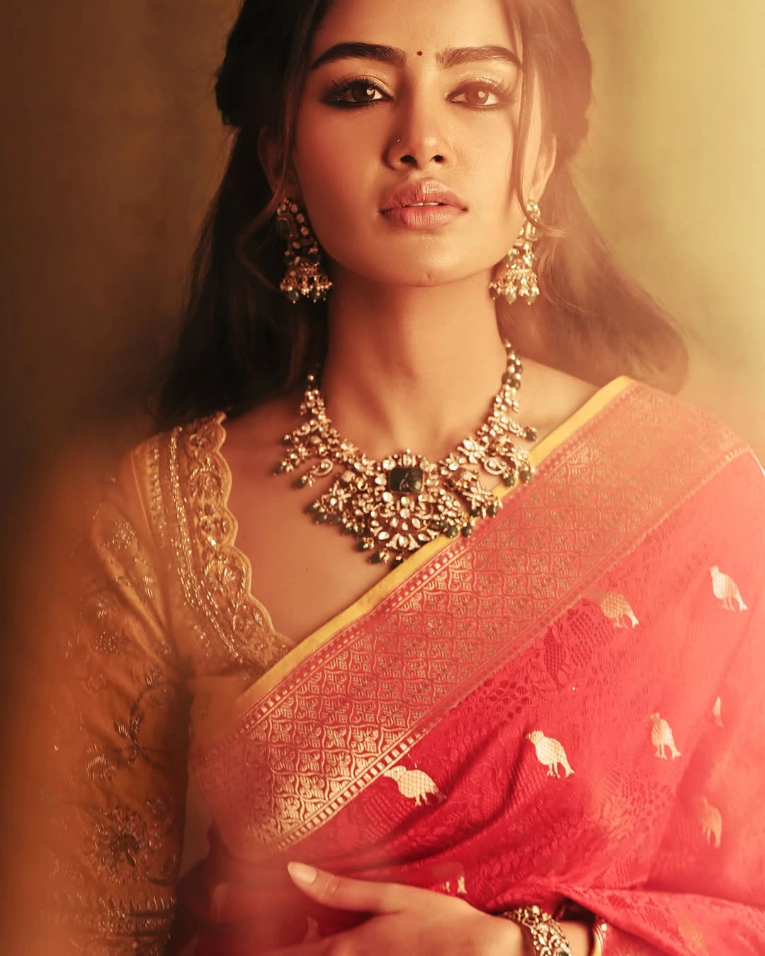 Anupama Parameswaran Amazing Looks in Saree