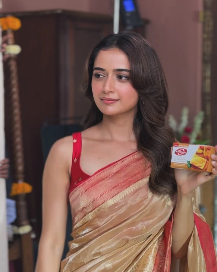 Ashika Ranganath Ad Shoot Working Stills