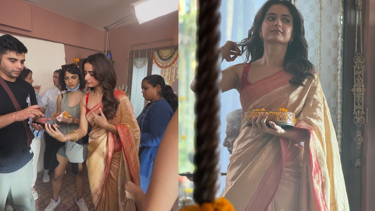 Ashika Ranganath : యాడ్ షూట్లో హీరోయిన్ ఆషికా రంగనాథ్.. వర్కింగ్ స్టిల్స్ చూశారా?