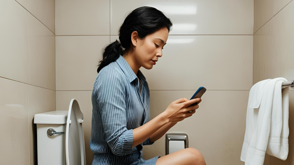 Using Phone in Toilet Issues