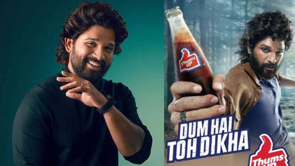Did you watch Icon Star Allu Arjun new thums up advertisement