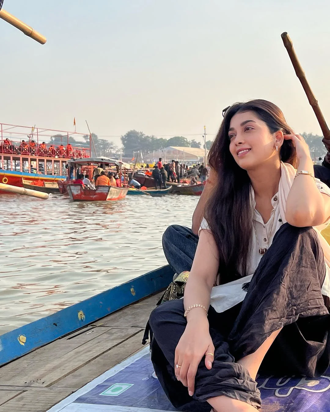 Digangana Suryavanshi at Maha Kumbh Mela