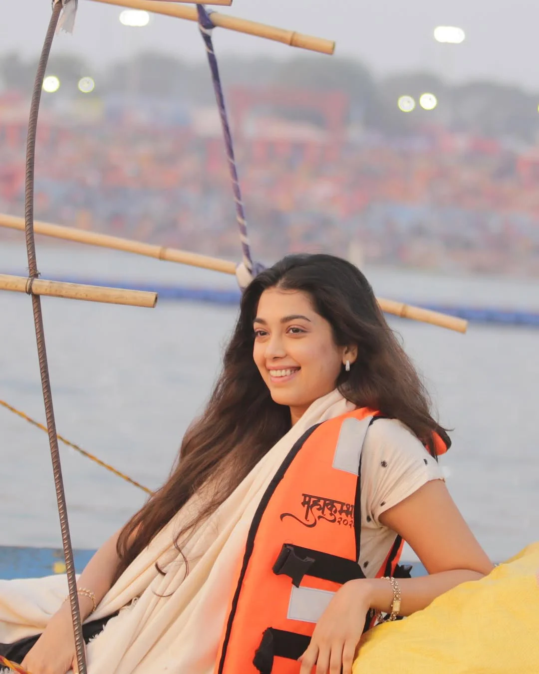 Digangana Suryavanshi at Maha Kumbh Mela
