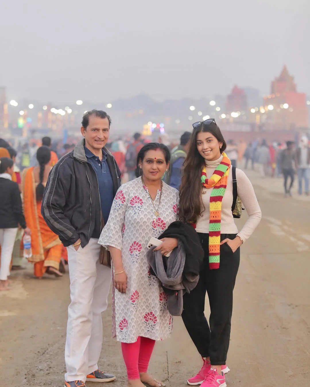 Digangana Suryavanshi at Maha Kumbh Mela