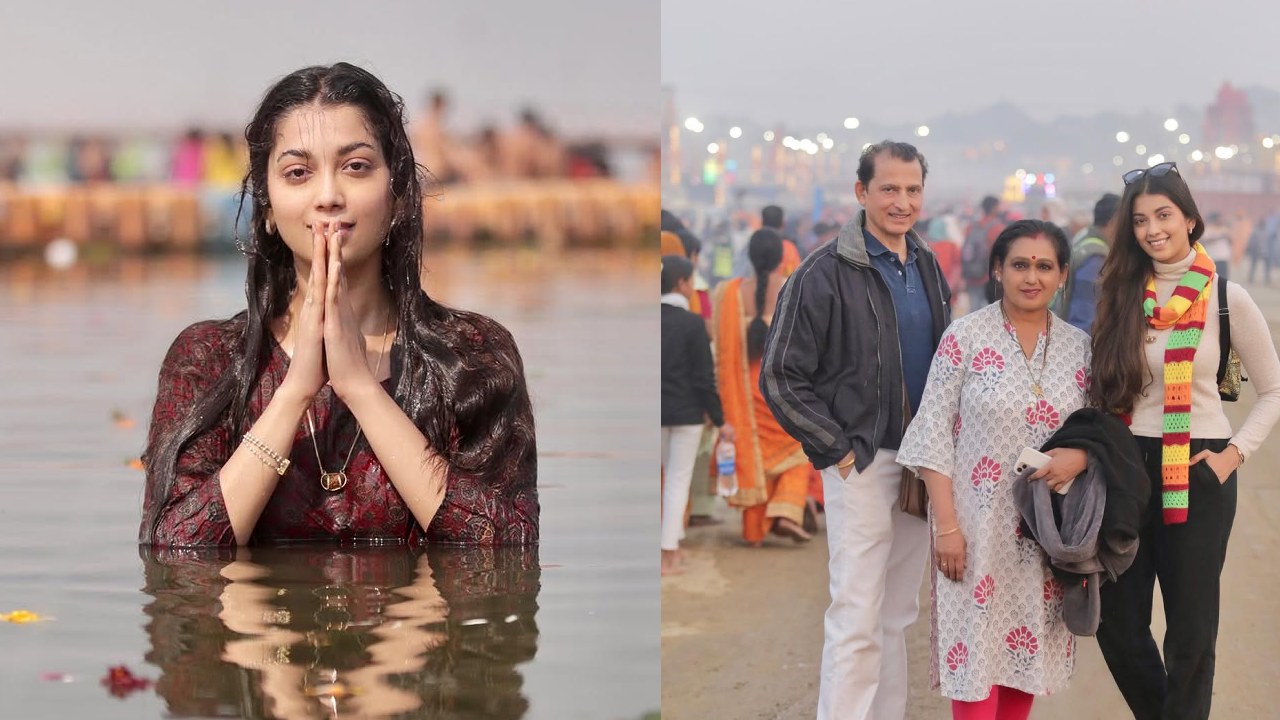 Digangana Suryavanshi : మహా కుంభమేళాలో హీరోయిన్ దిగంగన సూర్యవంశీ.. ఫ్యామిలీతో వచ్చి..