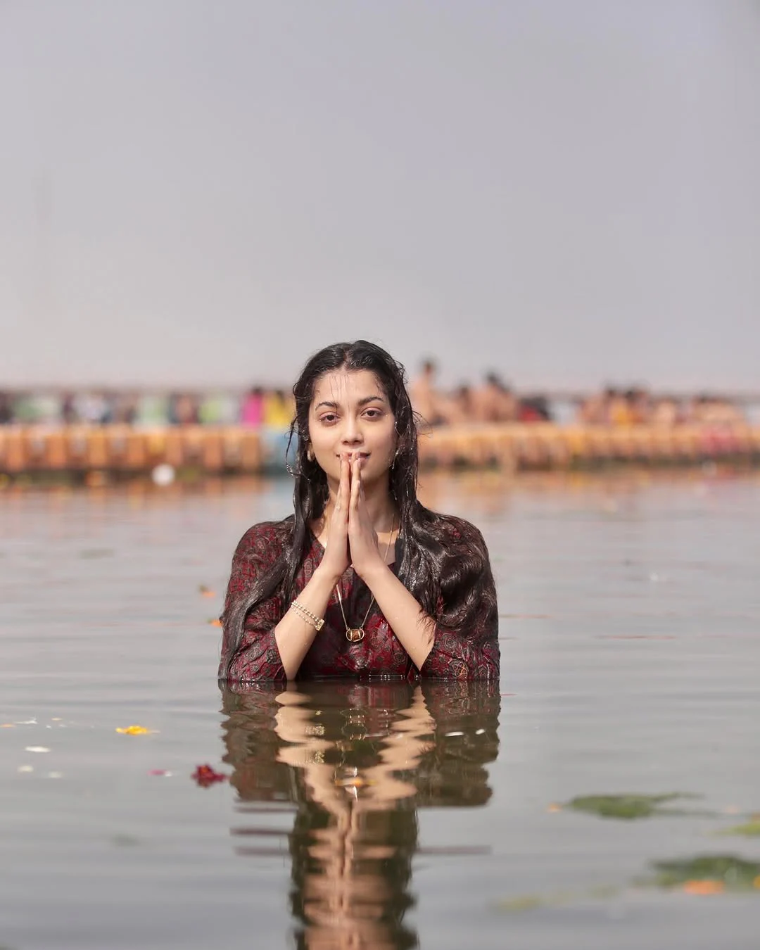 Digangana Suryavanshi at Maha Kumbh Mela