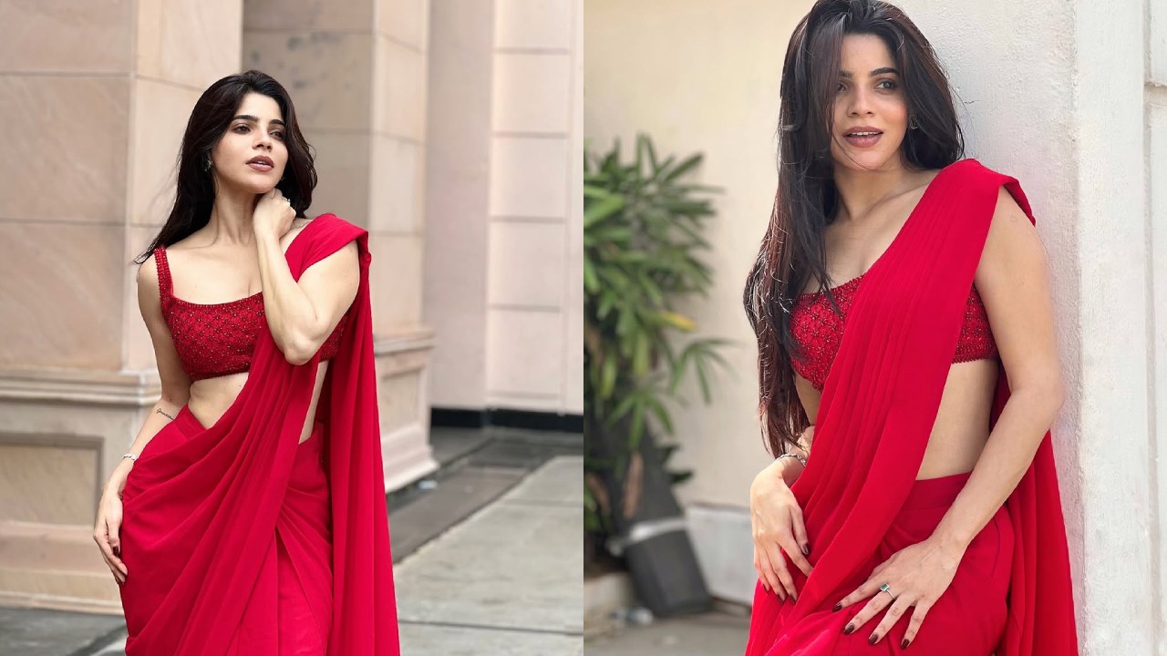 Divyabharathi : ఎరుపు చీరలో మెరిపిస్తున్న దివ్యభారతి.. ఫోటోలు చూశారా?