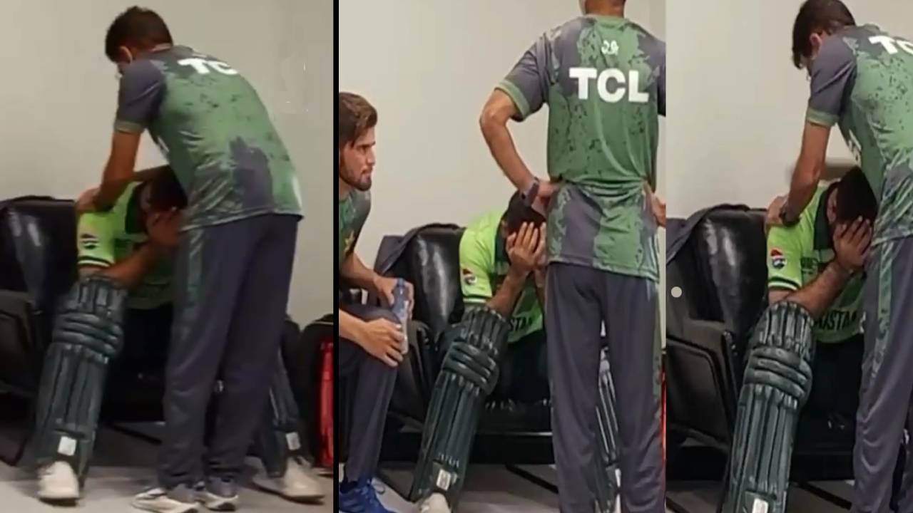 IND vs PAK : టీమ్ఇండియాను ఏడిపించిన పాక్ బ్యాటర్.. డ్రెస్సింగ్ రూమ్లో వెక్కి వెక్కి ఏడ్చాడు.. భారత్, పాక్ మ్యాచ్కు ముందు వీడియో వైరల్.. IND vs PAK : టీమ్ఇండియాను ఏడిపించిన పాక్ బ్యాటర్.. డ్రెస్సింగ్ రూమ్లో వెక్కి వెక్కి ఏడ్చాడు.. భారత్, పాక్ మ్యాచ్కు ముందు వీడియో వైరల్..