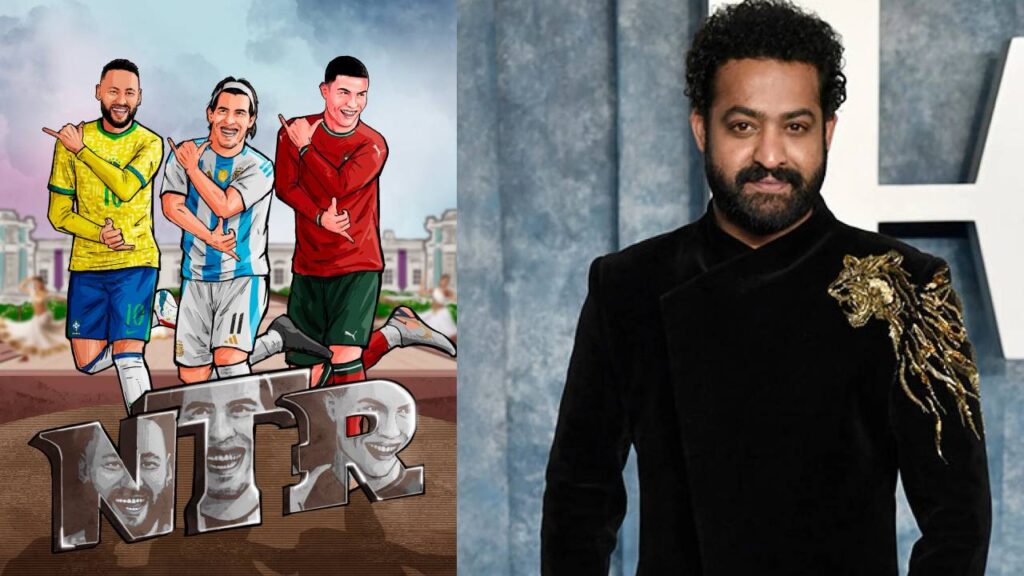 Fifa world cup shares ntr poster tarak fans full happy