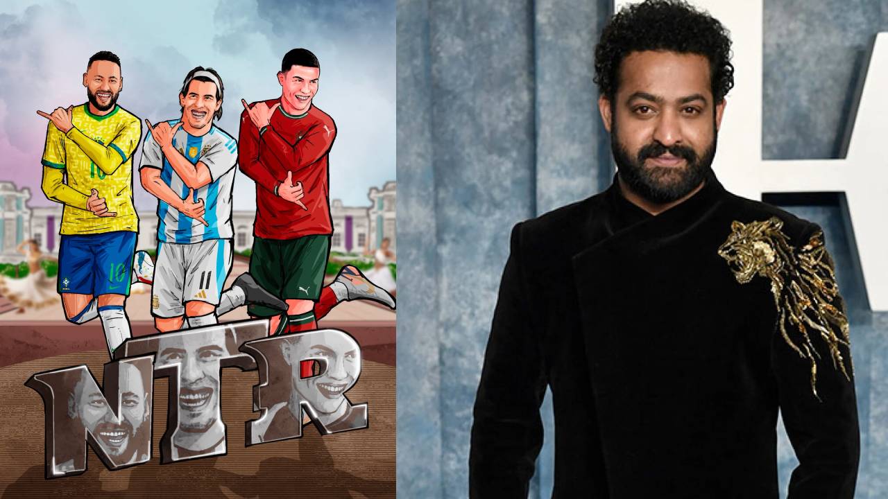 NTR : నాటు నాటు స్టెప్పుతో ఫిఫా వరల్డ్ కప్ పోస్టర్.. ఎన్టీఆర్ పేరుతో.. అదిరింది బాసూ.. NTR : నాటు నాటు స్టెప్పుతో ఫిఫా వరల్డ్ కప్ పోస్టర్.. ఎన్టీఆర్ పేరుతో.. అదిరింది బాసూ..