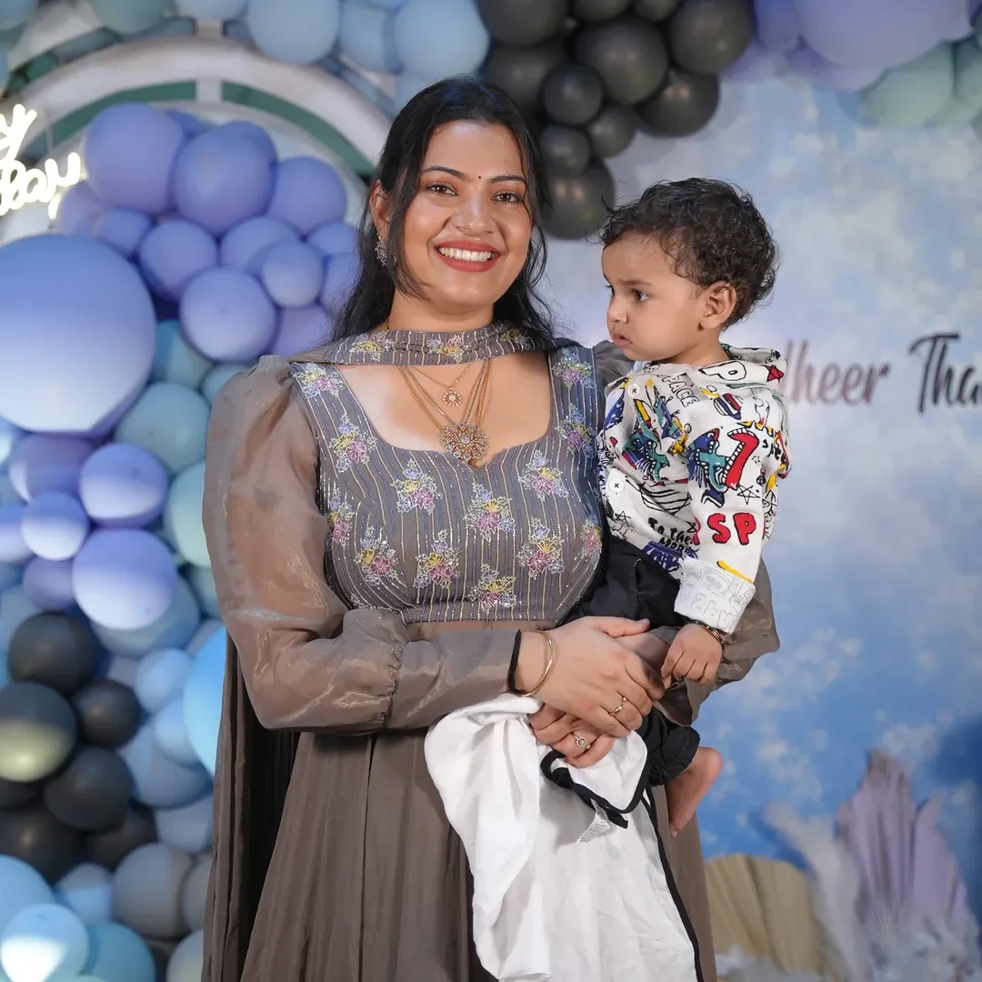 Nandu Geetha Madhuri Son First Birthday Photos