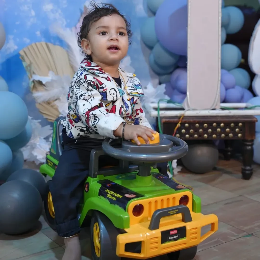 Nandu Geetha Madhuri Son First Birthday Photos