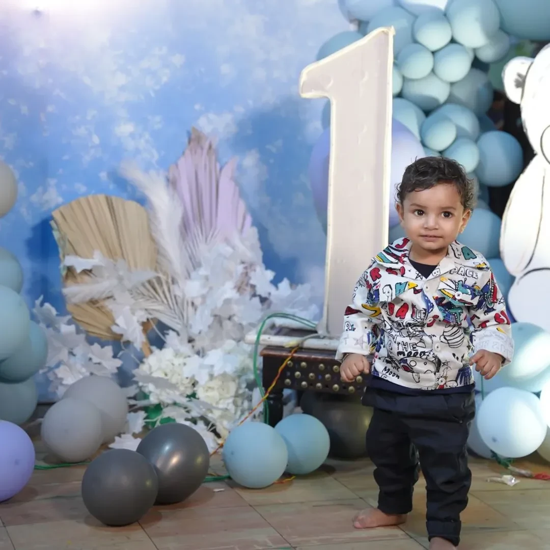 Nandu Geetha Madhuri Son First Birthday Photos