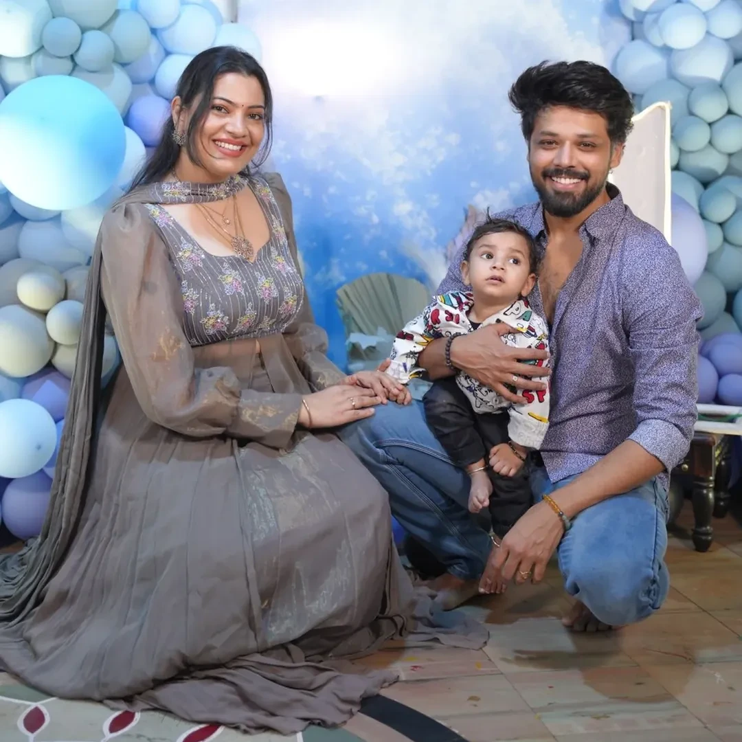 Nandu Geetha Madhuri Son First Birthday Photos