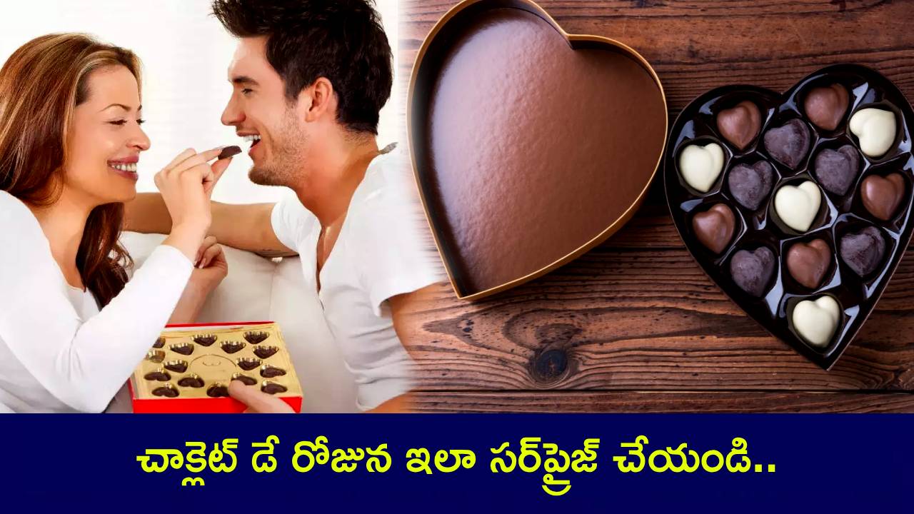 Valentines Week 2025 : చాక్లెట్ డే గురించి తెలుసా? ఎన్ని రకాల చాక్లెట్లు ఉన్నాయి? మీకు గర్ల్ ఫ్రెండ్కు గిఫ్ట్గా ఇచ్చి సర్ప్రైజ్ చేయొచ్చు! Valentines Week 2025 : చాక్లెట్ డే గురించి తెలుసా? ఎన్ని రకాల చాక్లెట్లు ఉన్నాయి? మీకు గర్ల్ ఫ్రెండ్కు గిఫ్ట్గా ఇచ్చి సర్ప్రైజ్ చేయొచ్చు!