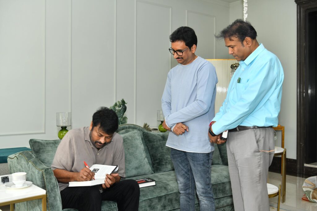 Master of Suspense Hitchcock Book Second Edition Launched By Megastar Chiranjeevi 