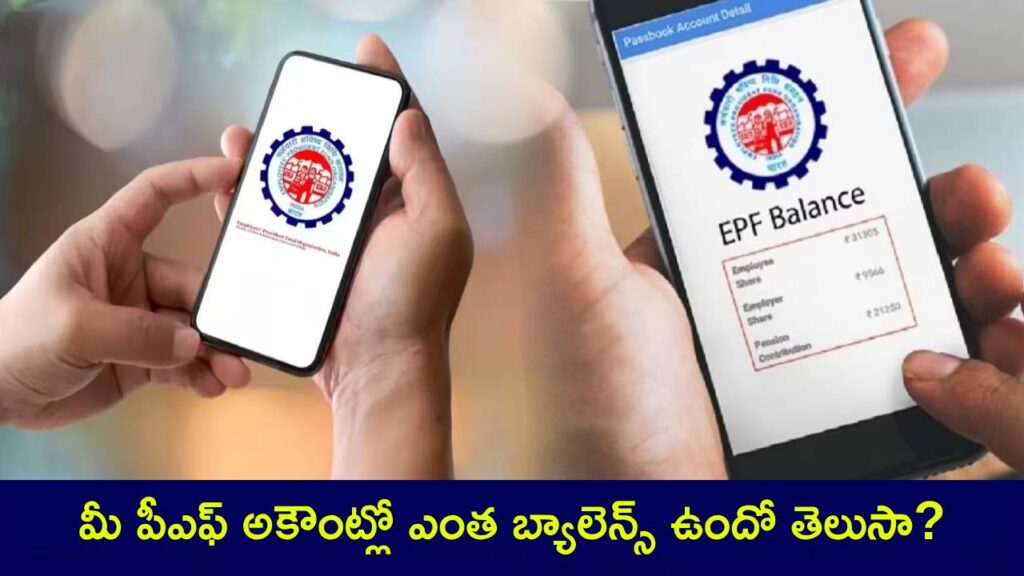 How To Know Your PF Account Balance