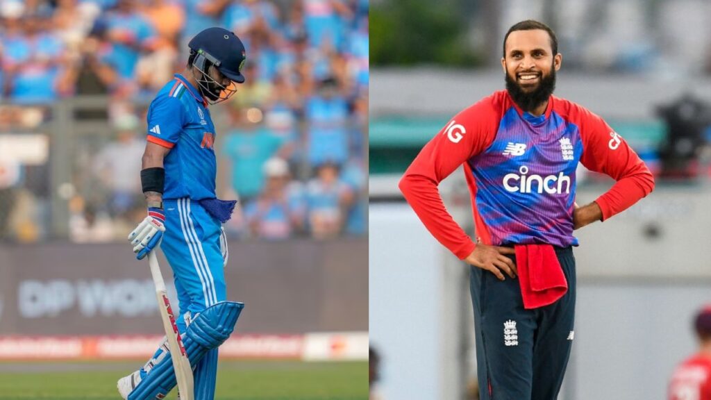 IND vs ENG 3rd ODI Adil Rashid dismisses kohli for 11th time in International cricket