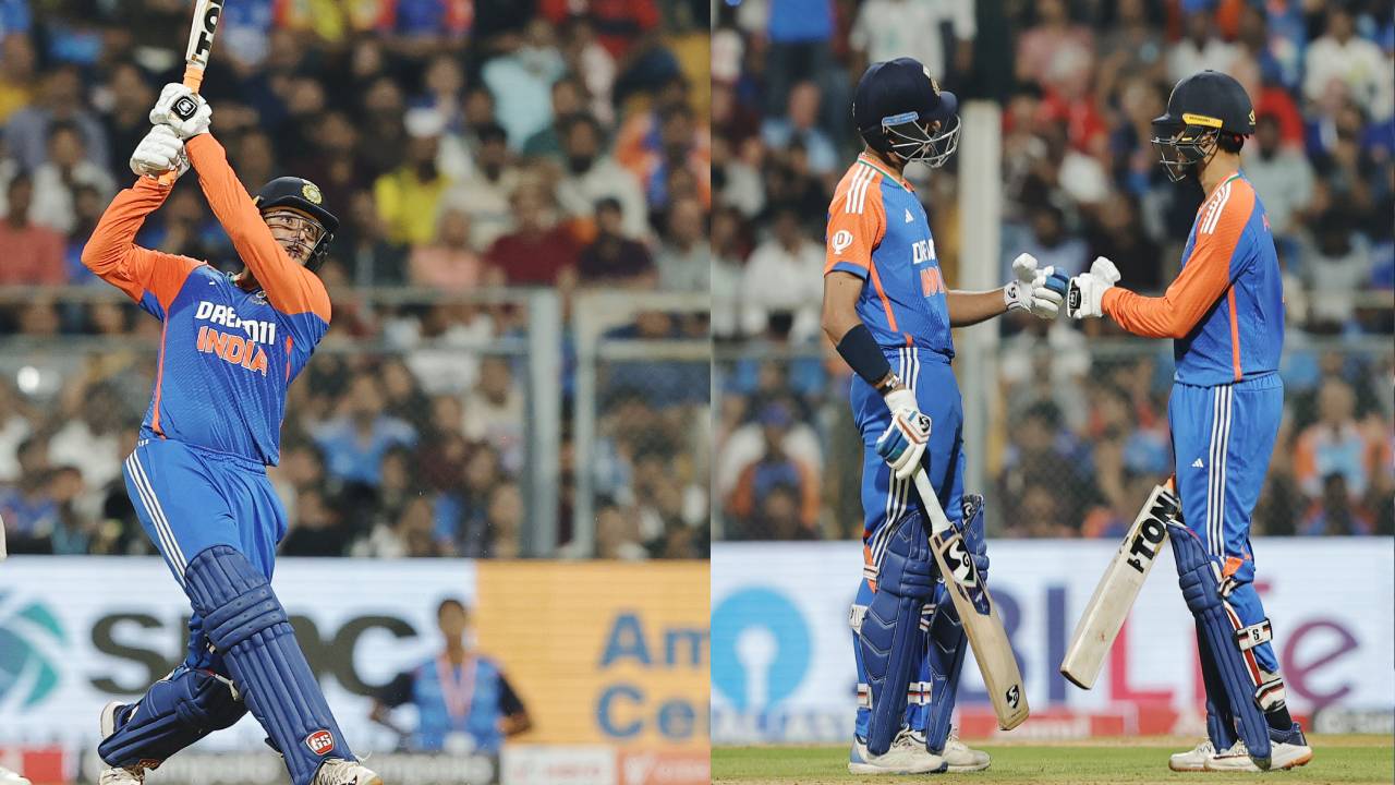 IND vs ENG 5th t20 : అభిషేక్ శర్మ శతక్కొట్టుడు.. ఇంగ్లాండ్ ముందు భారీ లక్ష్యం.. ఎంతంటే? IND vs ENG 5th t20 : అభిషేక్ శర్మ శతక్కొట్టుడు.. ఇంగ్లాండ్ ముందు భారీ లక్ష్యం.. ఎంతంటే?