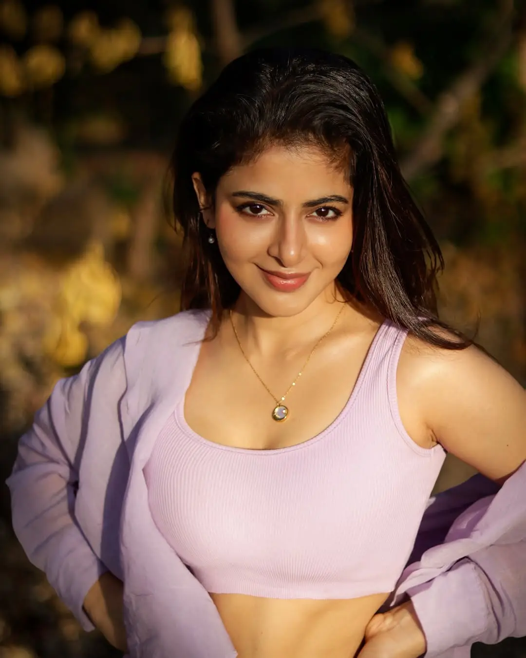 Iswarya Menon Maintains Body Fitness
