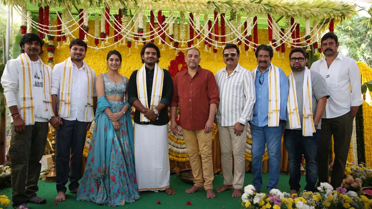 Kiran Abbavaram New Movie K Ramp Opening