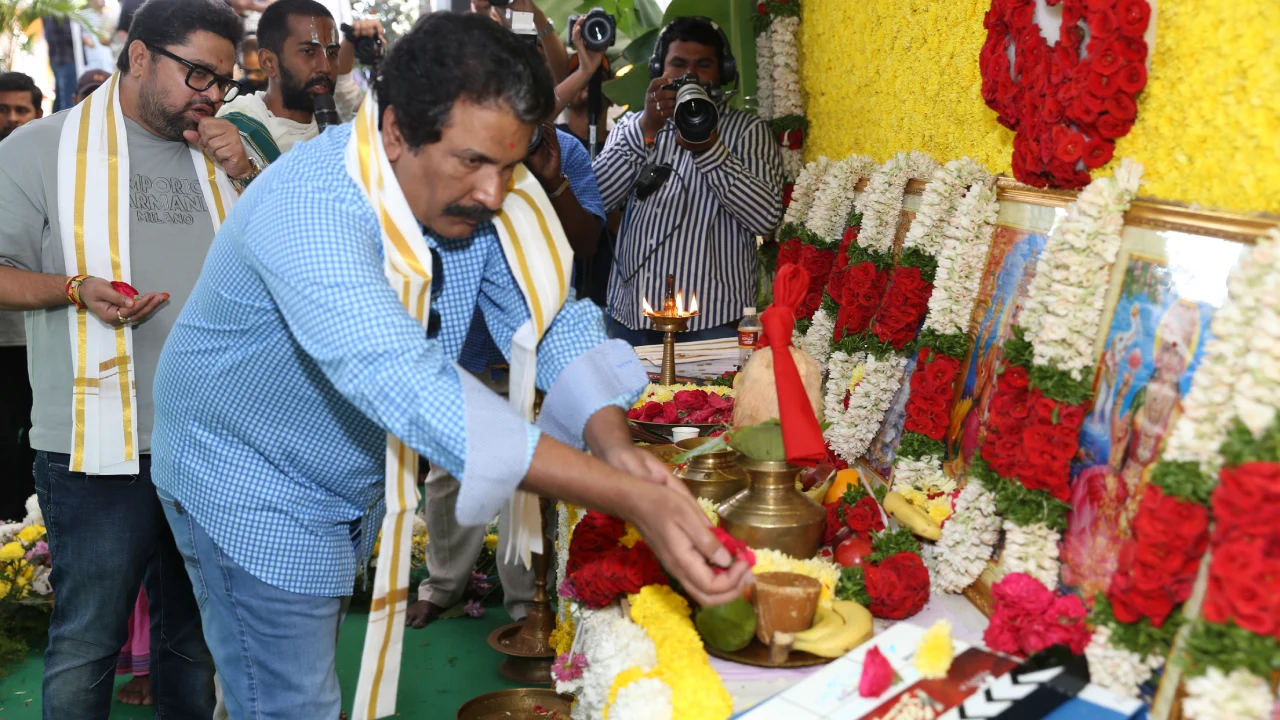 Kiran Abbavaram New Movie K Ramp Opening