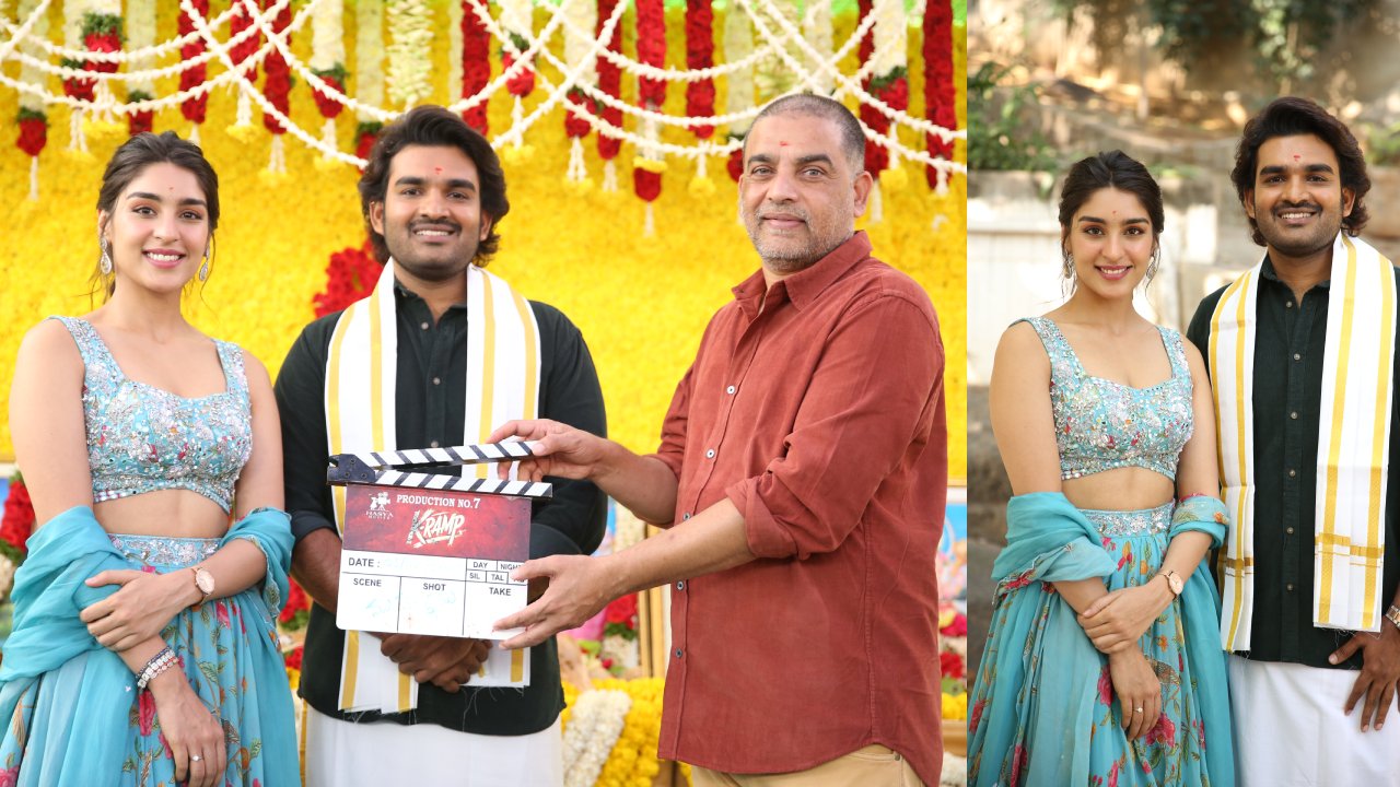 Kiran Abbavaram : కిరణ్ అబ్బవరం కొత్త సినిమా K ర్యాంప్ ఓపెనింగ్.. ఫోటోలు..