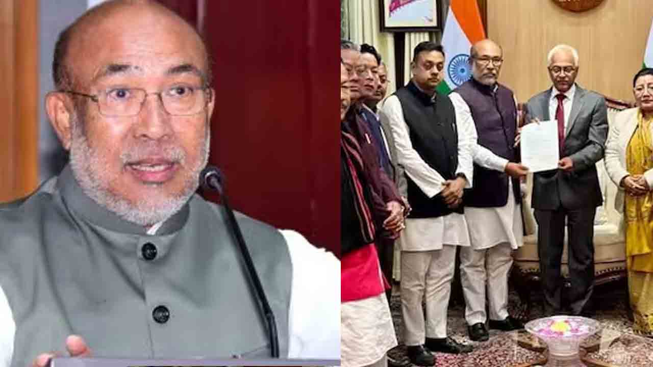 Manipur CM Biren Singh Resign : మణిపూర్ సీఎం బీరెన్ సింగ్ రాజీనామా.. అమిత్ షాను కలిసిన వెంటనే.. Manipur CM Biren Singh Resign : మణిపూర్ సీఎం బీరెన్ సింగ్ రాజీనామా.. అమిత్ షాను కలిసిన వెంటనే..