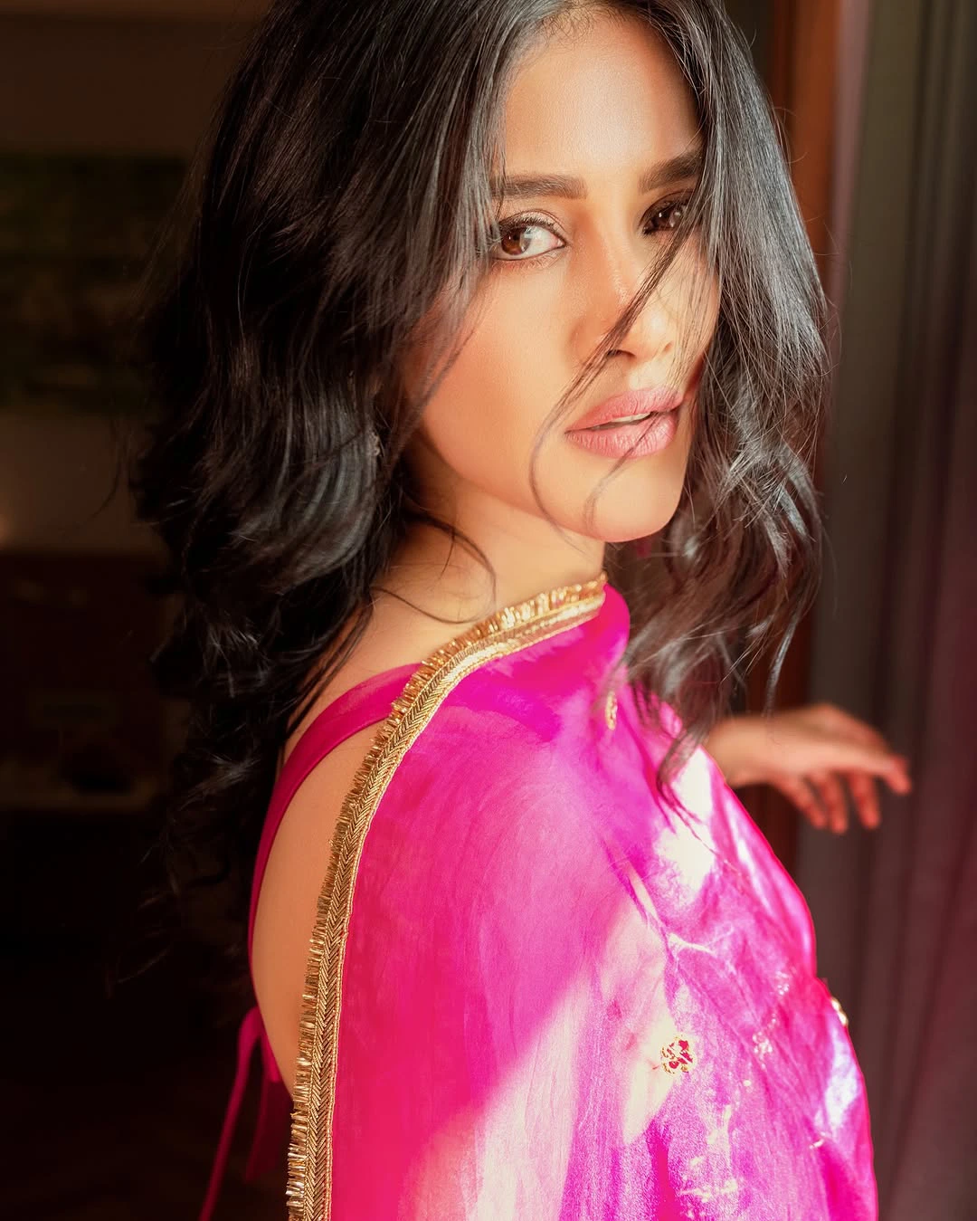 Nabha Natesh in Lehenga Dress