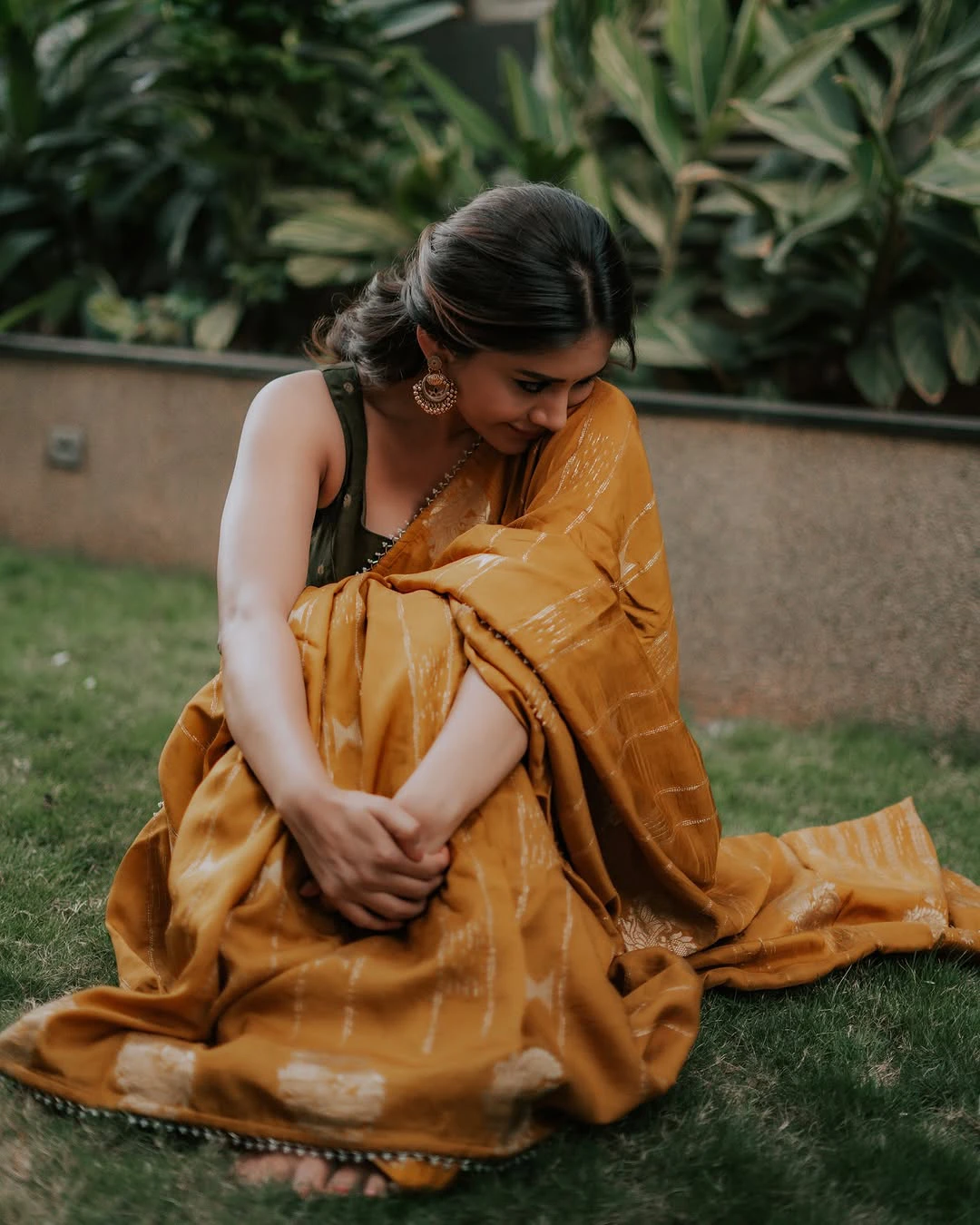 Nabha Natesh Festival Special Saree Photos