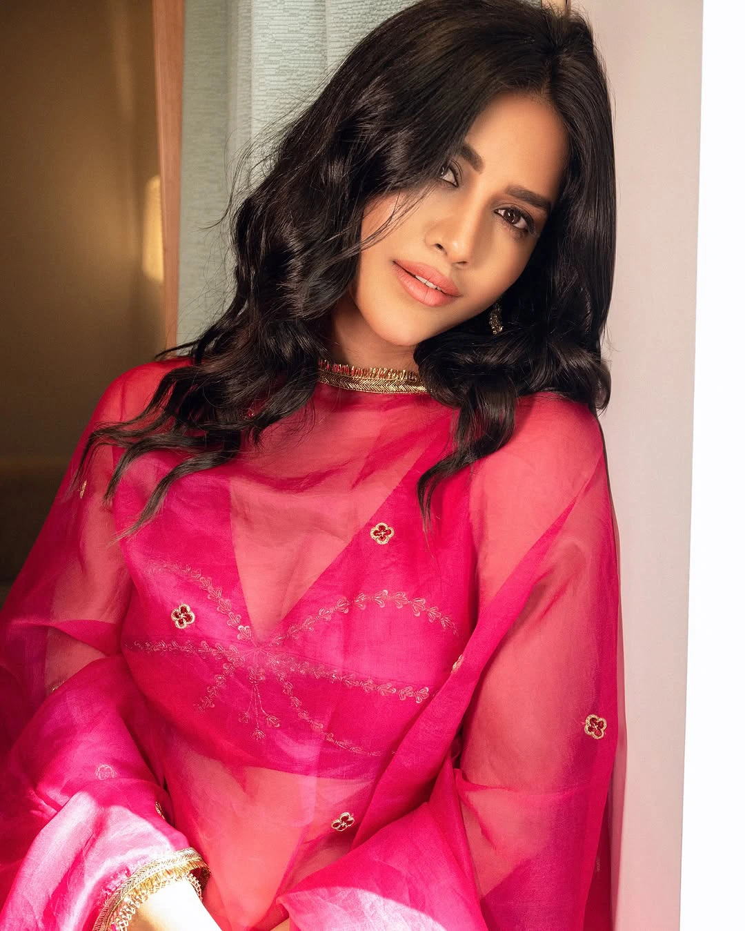 Nabha Natesh in Lehenga Dress