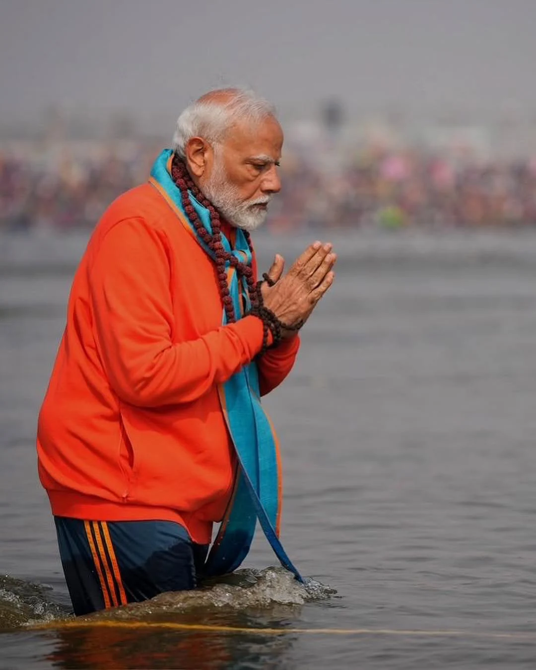 Narendra Modi at Maha Kumbh Mela in Prayagraj