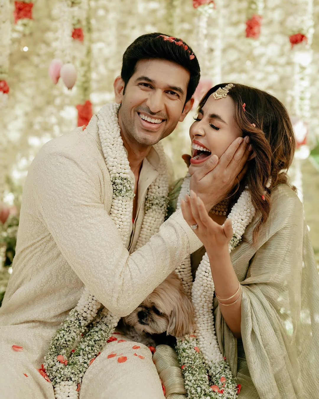 Parvati Nair Engagement with Aashrith Ashok