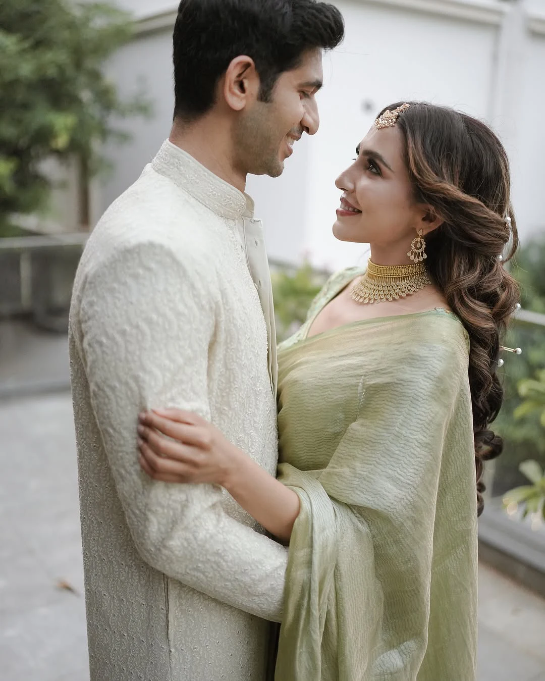 Parvati Nair Engagement with Aashrith Ashok