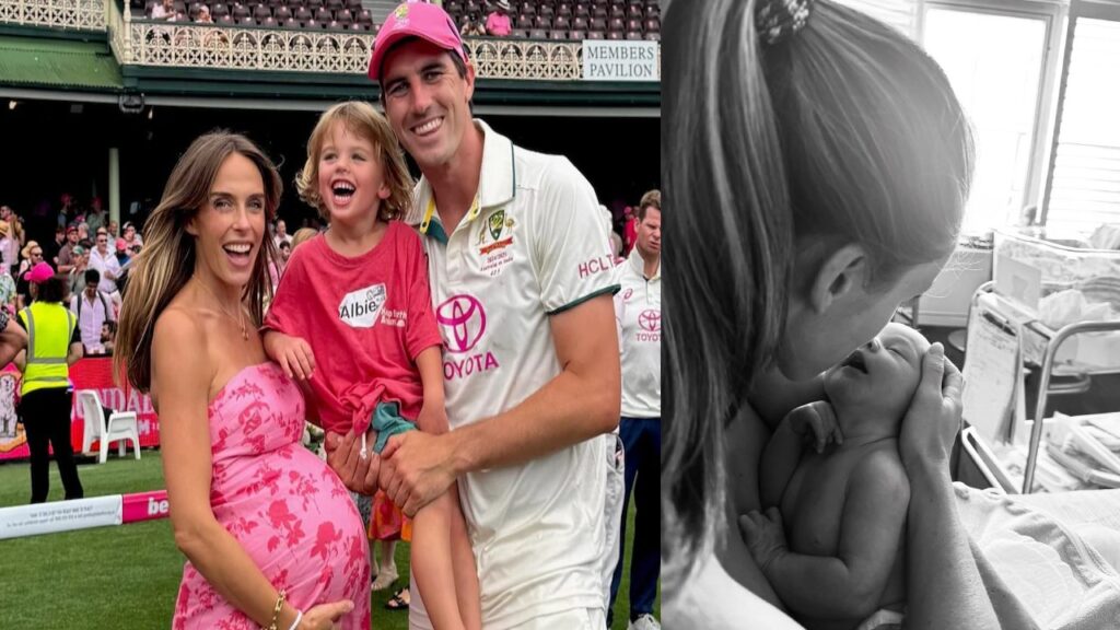 Pat Cummins Wife Becky Welcome Baby Girl Edi Share First Photo