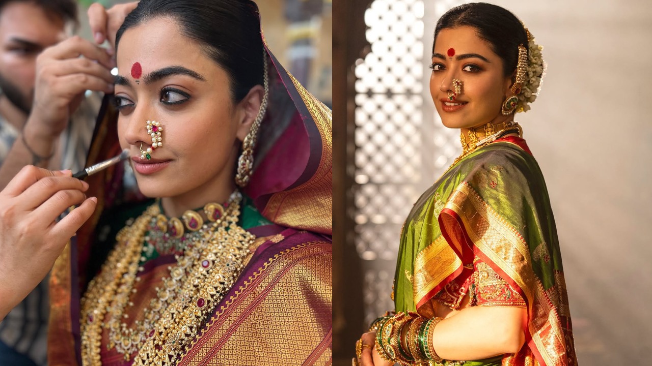 Rashmika Mandanna : రష్మిక మందన్న చావా మూవీ వర్కింగ్ స్టిల్స్ చూశారా?