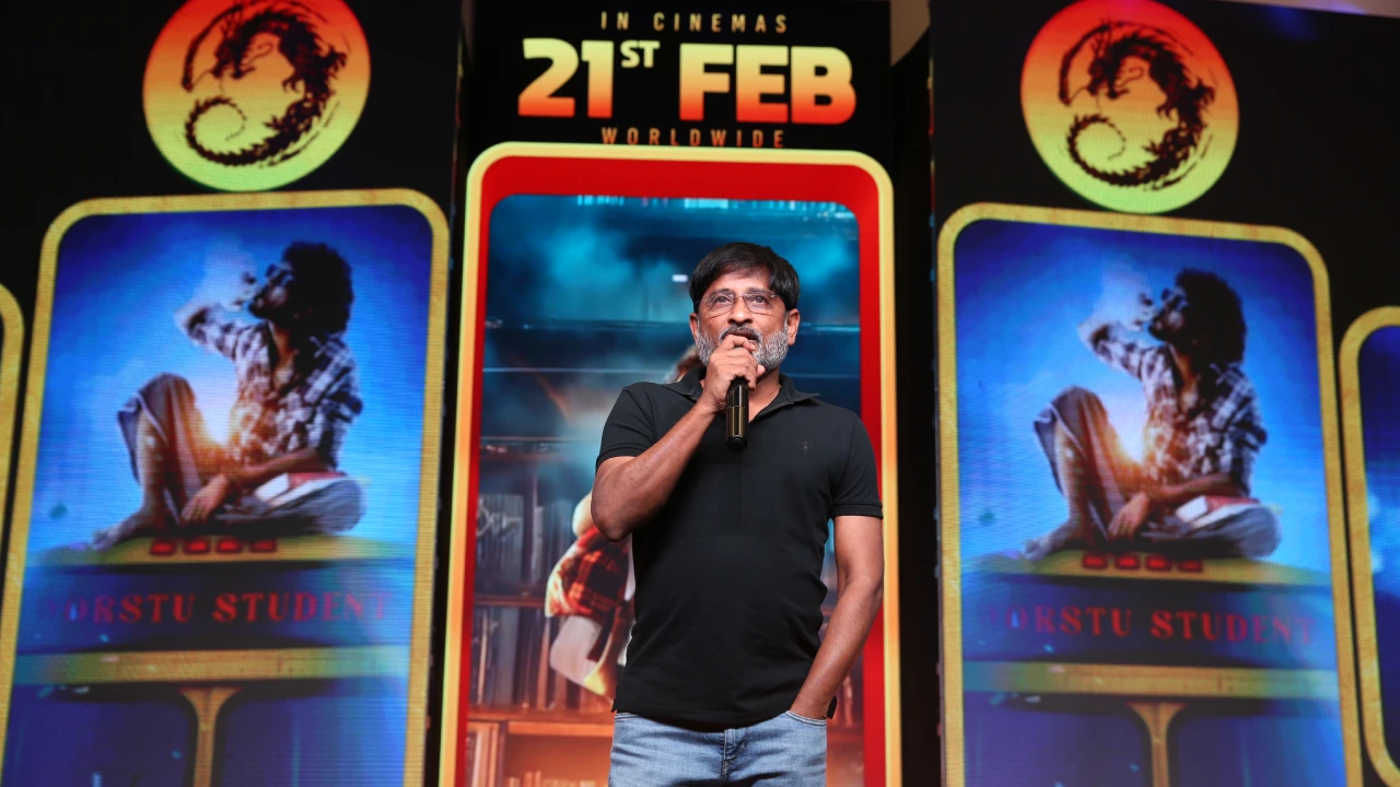 Pradeep Ranganathan Return of The Dragon Movie Pre Release Event