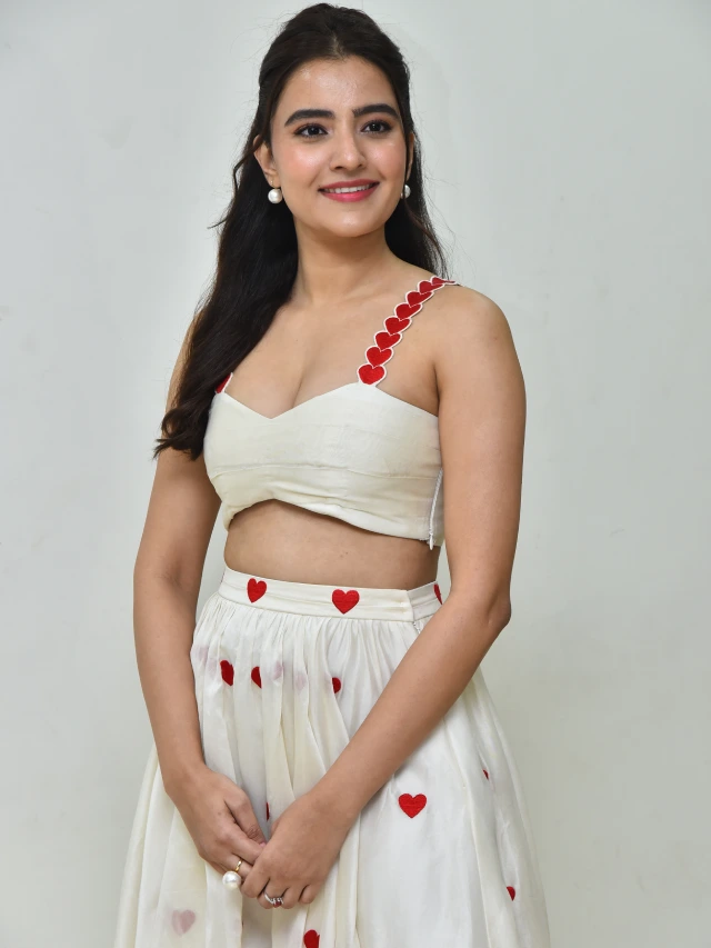 Rukshar Dhillon Photos in Love Symbols Special Dress