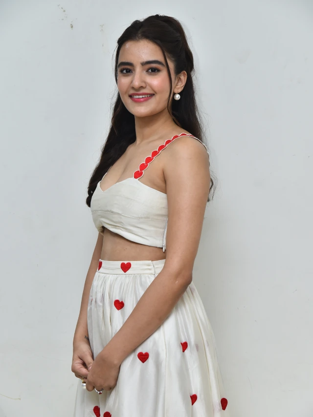 Rukshar Dhillon Photos in Love Symbols Special Dress