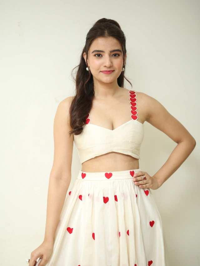Rukshar Dhillon Photos in Love Symbols Special Dress