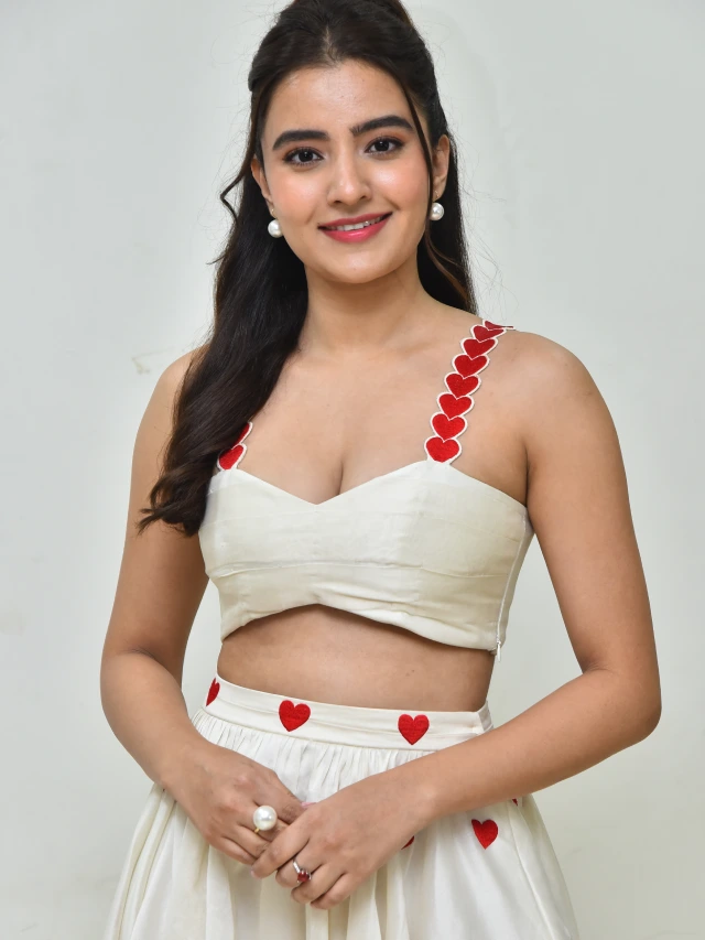 Rukshar Dhillon Photos in Love Symbols Special Dress